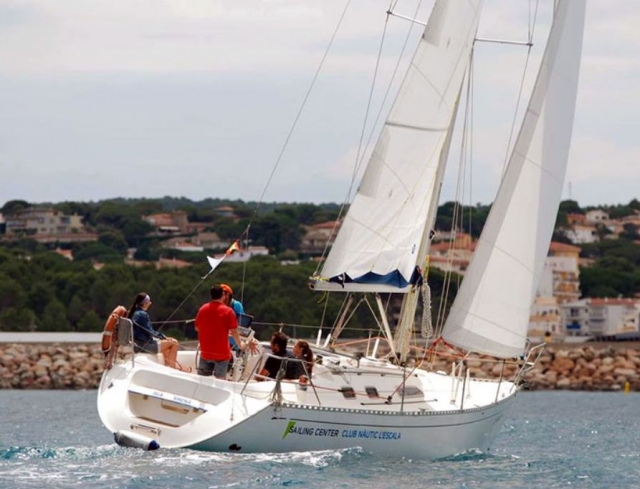 Velero en la Escala